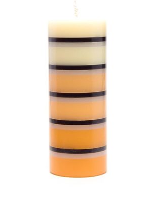 Missoni Home bougie à rayures - Orange