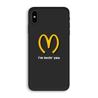 I'm lovin' you: iPhone XS Biologisch afbreekbaar hoesje