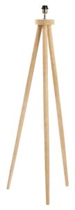 Light & Living Vloerlamp 'Ilias' Mangohout, 122cm, kleur Naturel (excl. kap)