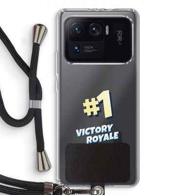 Victory Royale: Xiaomi Mi 11 Ultra Transparant Hoesje met koord