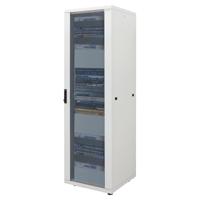 LogiLink D42S61G 19inch-patchkast (b x d) 600 mm x 1000 mm 42 HE Grijs-wit (RAL 7035)