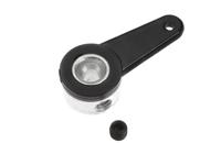 Nylon Steering Arm - Single - 16mm - Shaft Dia. 3mm Nylon Steering Arm - Single - 16mm - Shaft Dia. 3mm
