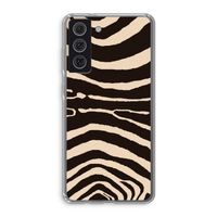 Arizona Zebra: Samsung Galaxy S21 FE Transparant Hoesje