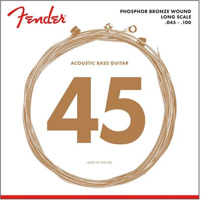Fender F-8060 snarenset akoestische basgitaar