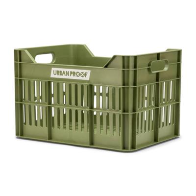 Urban Proof Click Fietskrat 30 liter Gerecycled Kunststof Olive Green