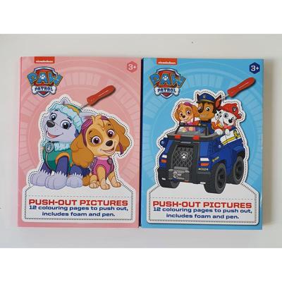 Prikblok Paw Patrol met 12 prikkaarten