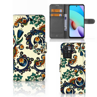 Wallet Case Xiaomi Redmi 10 Barok Flower - thumbnail