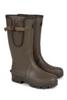 Fox Neoprene Lined Camo Khaki Rubber Boots 45 - thumbnail