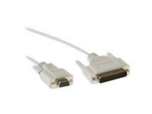 ACT Extension cable, 1:1 wired DB 25 Male - DB 9 Female 1.8m 1,8 m VGA (D-Sub) D-sub (DB-25) Wit
