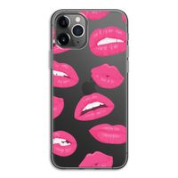 Bite my lip: iPhone 11 Pro Transparant Hoesje