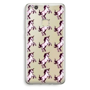 Musketon Unicorn: Huawei Ascend P10 Lite Transparant Hoesje