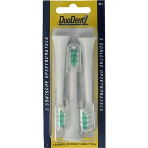 Duodent Replacement opzetborstels 350 sonisch