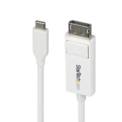 VGA-kabel Startech CDP2DP2MBW Wit 1,9 m