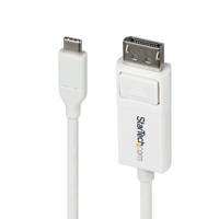 VGA-kabel Startech CDP2DP2MBW Wit 1,9 m