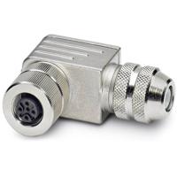 Phoenix Contact 1430433 Sensor/actuator connector, niet geassembleerd M12 Aantal polen (sensoren): 5 Bus, haaks 1 stuk(s) Phoenix Contact 1430433 Sensor/actuator connector, niet geassembleerd M12 Aantal polen (sensoren): 5 Bus, haaks 1 stuk(s)