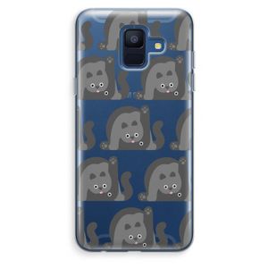 Cats: Samsung Galaxy A6 (2018) Transparant Hoesje
