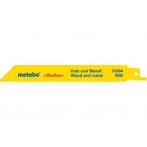 Metabo 631094000 Metabo 2 reciprozaagbladen hout+metaal150 2 stuk(s)