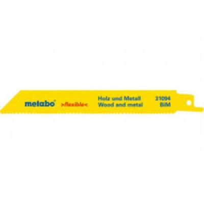 Metabo 631094000 Metabo 2 reciprozaagbladen hout+metaal150 2 stuk(s)