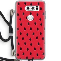 Watermelon: LG V30 Transparant Hoesje met koord
