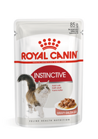 Royal Canin Instinctive in Gravy (saus) natvoer kattenvoer zakjes 12x85g - thumbnail