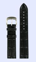 Horlogeband Tissot T085427A / T600033606 Leder Zwart 19mm