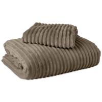 Sleeptime Rib Teddy Taupe 200 x 200/220 cm