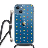 Bollen: iPhone 13 Transparant Hoesje met koord