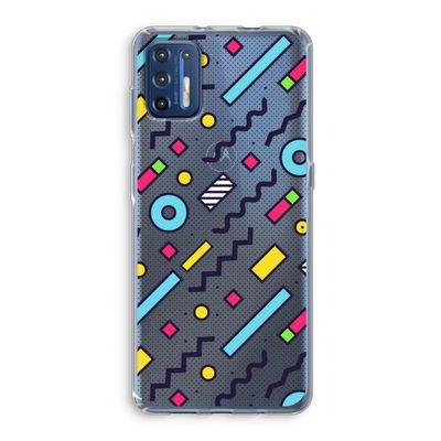 8-bit N°8: Motorola Moto G9 Plus Transparant Hoesje
