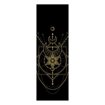 Love Generation Love Yogamat │Sacred │Zwart & Goud