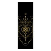 Love Generation Love Yogamat │Sacred │Zwart & Goud