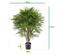 DesignPlants: Mimosa Kunstplant 110cm UV Bestendig - Groen