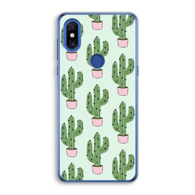 Cactus Lover: Xiaomi Mi Mix 3 Transparant Hoesje