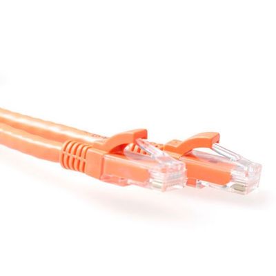 ACT IB2110 U/UTP CAT6A Patchkabel Snagless Oranje - 10 meter
