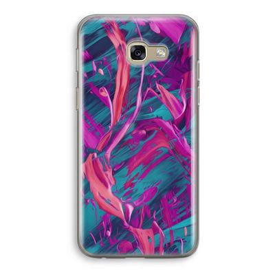 Pink Clouds: Samsung Galaxy A5 (2017) Transparant Hoesje