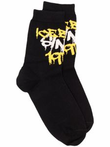 Iceberg chaussettes à logo - Noir