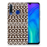 Honor 20 Lite TPU bumper Aztec Brown - thumbnail