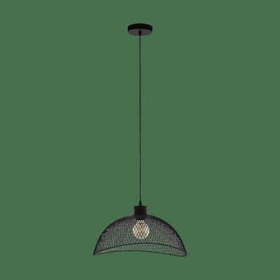 Eglo Design gaas hanglampPompeya 45cm zwart - 43304