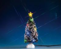 Evergreen tree with 12 multi light b/o 4.5v - Lemax