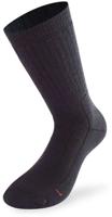 Lenz Wandelsokken Trekking 6.0 merinowol/polyacryl zwart maat 35-38