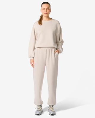 140 Dames Loungebroek Creme (creme)