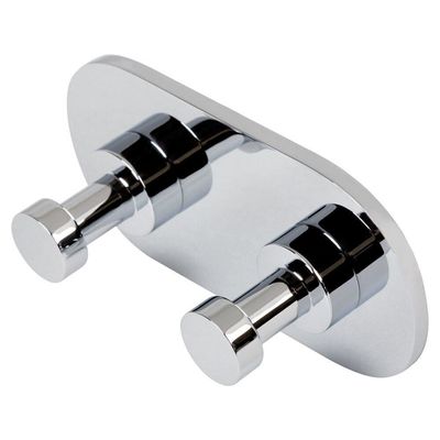 Geesa Nemox Handdoekhaak dubbel Chroom 916515-02