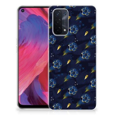 TPU bumper voor OPPO A93 5G Voetbal TPU bumper voor OPPO A93 5G Voetbal
