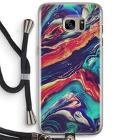 Chameleon Sun: Samsung Galaxy S7 Edge Transparant Hoesje met koord