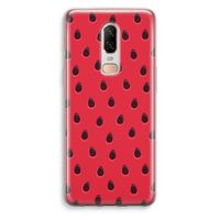 Watermelon: OnePlus 6 Transparant Hoesje
