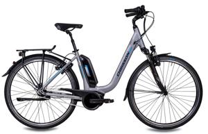 Chrisson E Cassiopea 28 Inch 50 cm Dames 7V V Brakes Zilvergrijs
