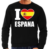 I love Espana sweater / trui zwart voor heren I love Espana sweater / trui zwart voor heren