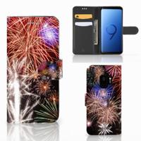 Samsung Galaxy S9 | Wallet Case | met Pasjes | Vuurwerk