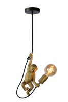 Lucide EXTRAVAGANZA CHIMP - Hanglamp - Ø 17,6 cm - 1xE27 - Zwart