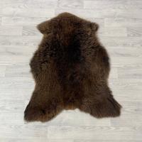 Schapenvacht bruin 90x75cm