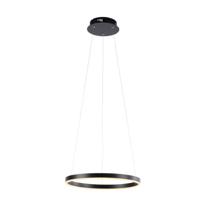 Paul Neuhaus Zwarte led hanglamp Ritus Ø 40cm 15393-13 - thumbnail